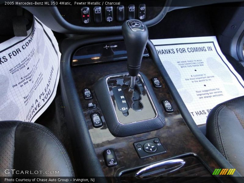 Pewter Metallic / Charcoal 2005 Mercedes-Benz ML 350 4Matic