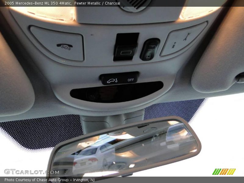 Pewter Metallic / Charcoal 2005 Mercedes-Benz ML 350 4Matic
