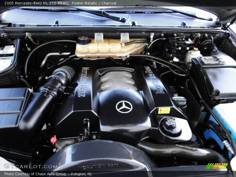 Pewter Metallic / Charcoal 2005 Mercedes-Benz ML 350 4Matic