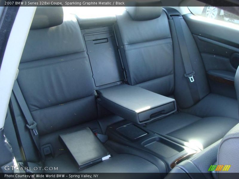 Sparkling Graphite Metallic / Black 2007 BMW 3 Series 328xi Coupe