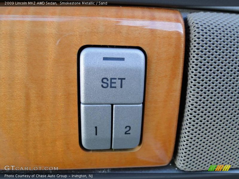 Smokestone Metallic / Sand 2009 Lincoln MKZ AWD Sedan