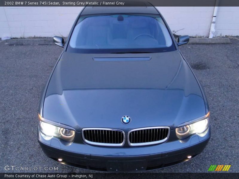 Sterling Grey Metallic / Flannel Grey 2002 BMW 7 Series 745i Sedan