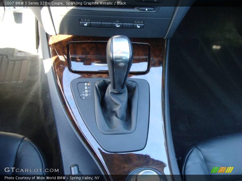 Sparkling Graphite Metallic / Black 2007 BMW 3 Series 328xi Coupe