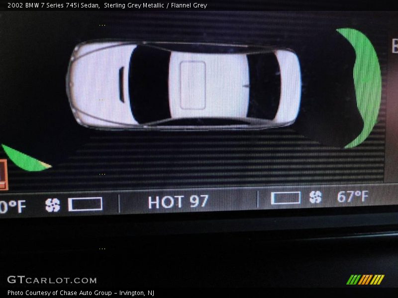 Sterling Grey Metallic / Flannel Grey 2002 BMW 7 Series 745i Sedan