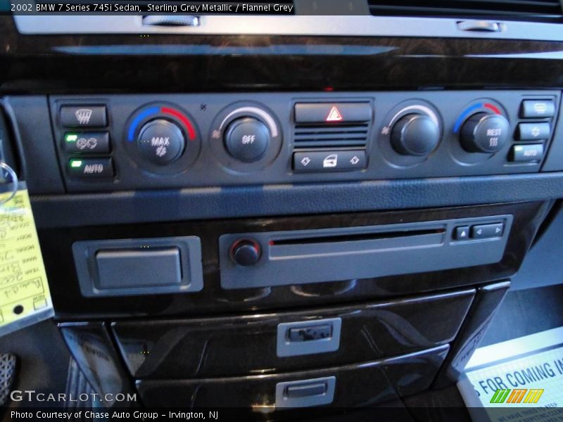 Sterling Grey Metallic / Flannel Grey 2002 BMW 7 Series 745i Sedan