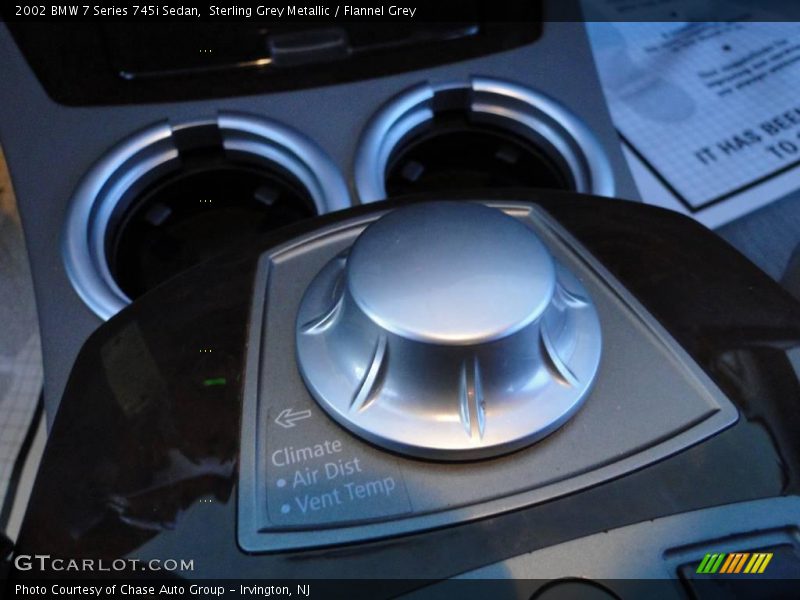 Sterling Grey Metallic / Flannel Grey 2002 BMW 7 Series 745i Sedan