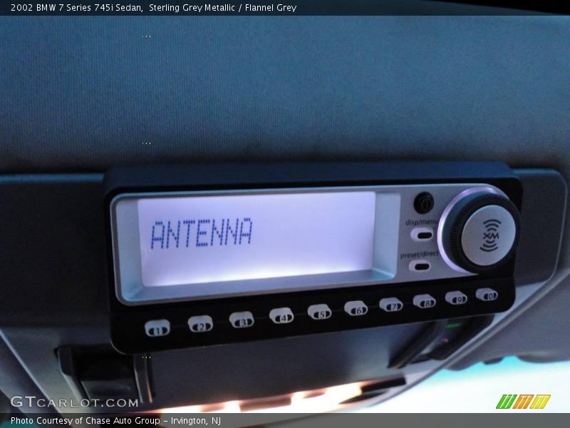 Sterling Grey Metallic / Flannel Grey 2002 BMW 7 Series 745i Sedan