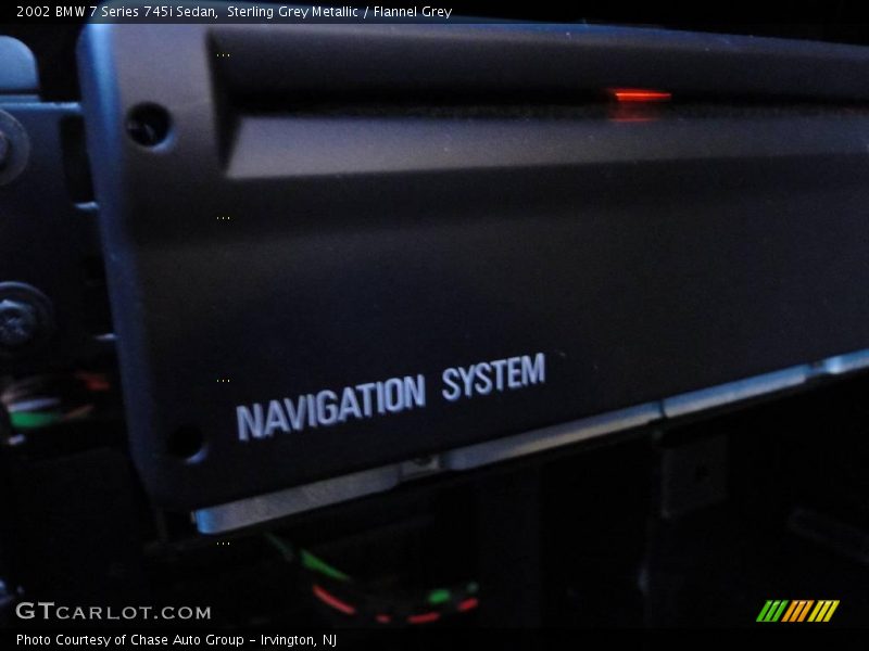 Sterling Grey Metallic / Flannel Grey 2002 BMW 7 Series 745i Sedan