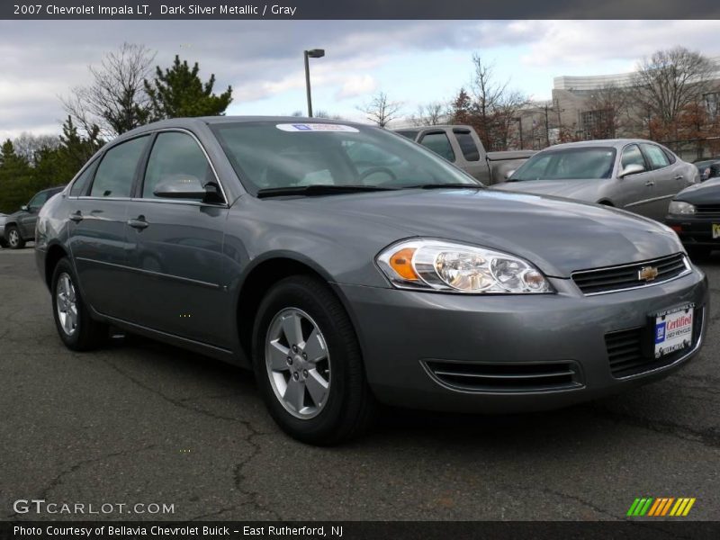 Dark Silver Metallic / Gray 2007 Chevrolet Impala LT