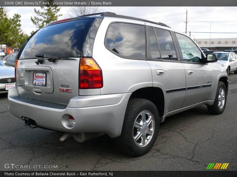 Liquid Silver Metallic / Ebony Black 2006 GMC Envoy SLT 4x4