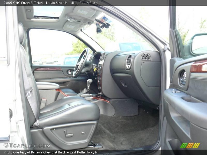 Liquid Silver Metallic / Ebony Black 2006 GMC Envoy SLT 4x4
