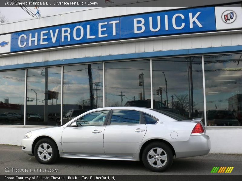 Silver Ice Metallic / Ebony 2009 Chevrolet Impala LT