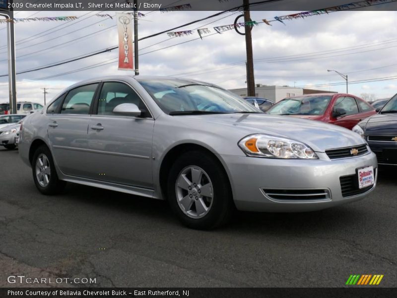 Silver Ice Metallic / Ebony 2009 Chevrolet Impala LT