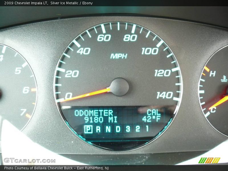 Silver Ice Metallic / Ebony 2009 Chevrolet Impala LT