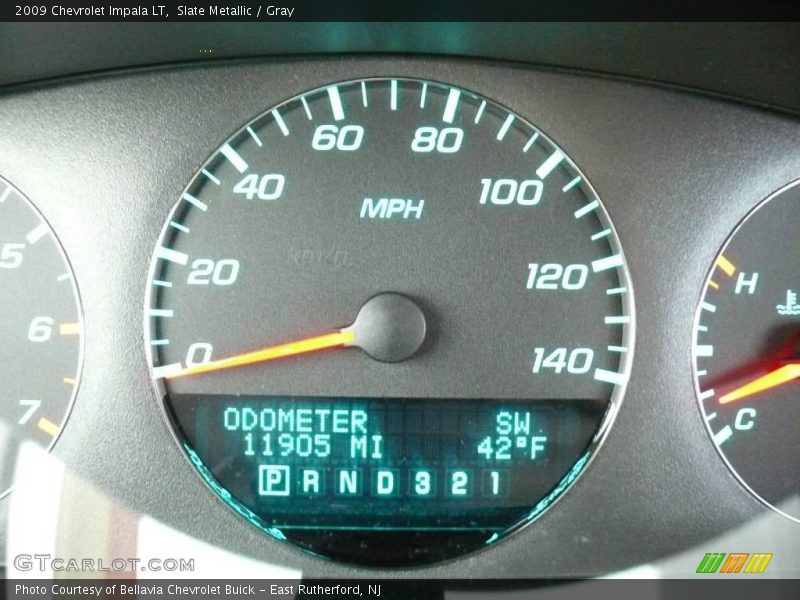Slate Metallic / Gray 2009 Chevrolet Impala LT