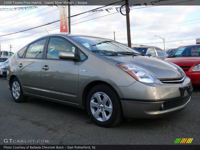 Classic Silver Metallic / Bisque 2008 Toyota Prius Hybrid