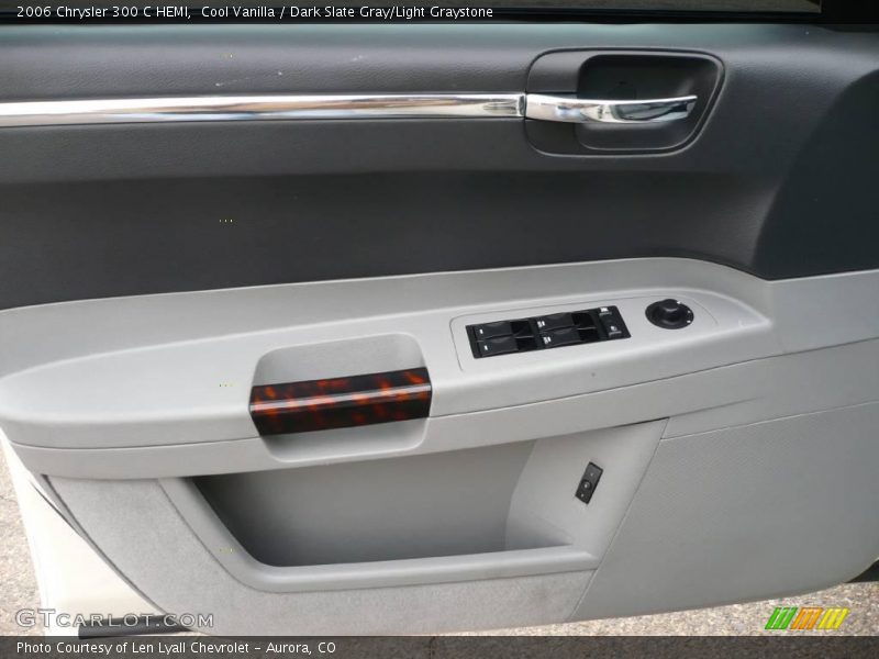 Cool Vanilla / Dark Slate Gray/Light Graystone 2006 Chrysler 300 C HEMI