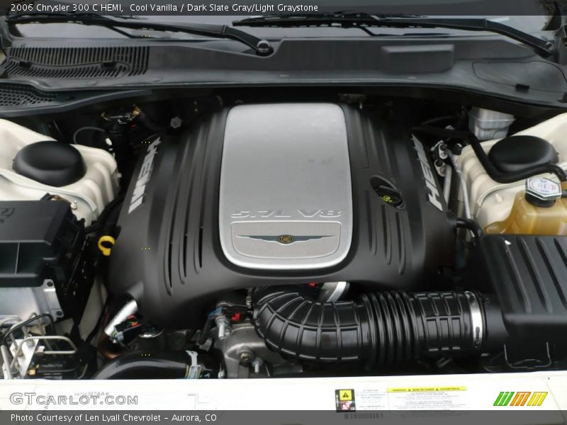 Cool Vanilla / Dark Slate Gray/Light Graystone 2006 Chrysler 300 C HEMI