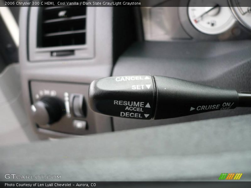 Cool Vanilla / Dark Slate Gray/Light Graystone 2006 Chrysler 300 C HEMI