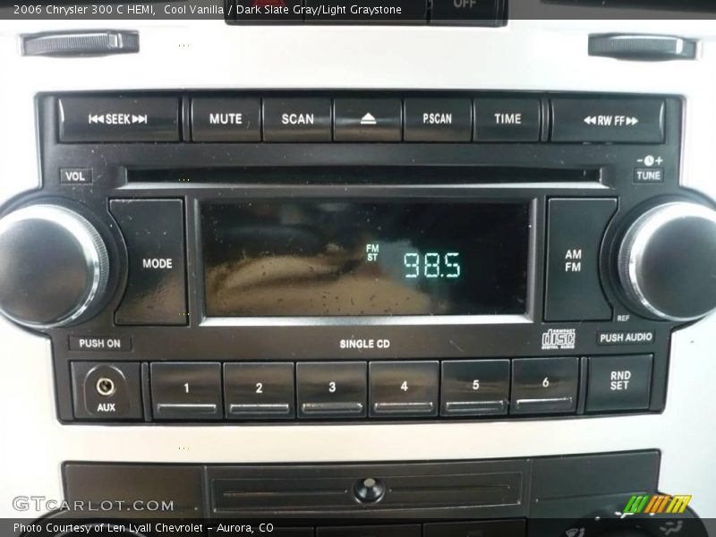 Cool Vanilla / Dark Slate Gray/Light Graystone 2006 Chrysler 300 C HEMI