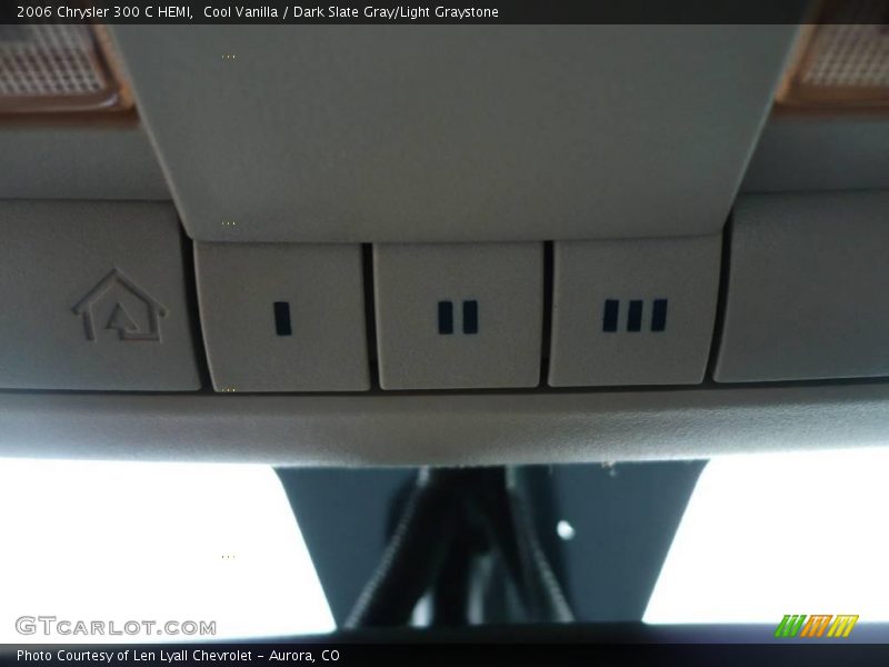 Cool Vanilla / Dark Slate Gray/Light Graystone 2006 Chrysler 300 C HEMI
