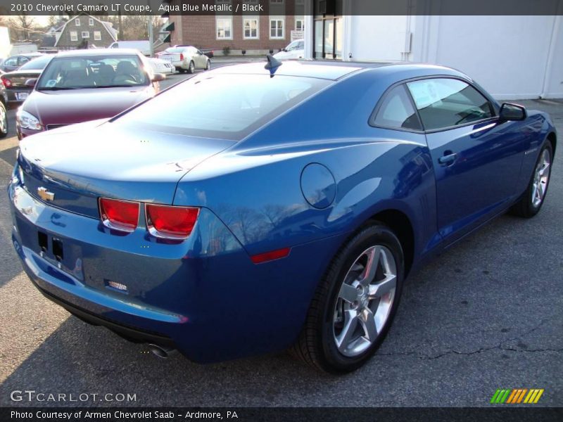 Aqua Blue Metallic / Black 2010 Chevrolet Camaro LT Coupe