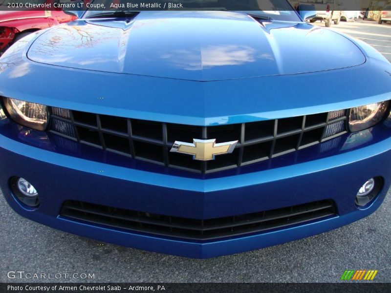 Aqua Blue Metallic / Black 2010 Chevrolet Camaro LT Coupe