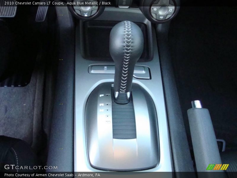 Aqua Blue Metallic / Black 2010 Chevrolet Camaro LT Coupe
