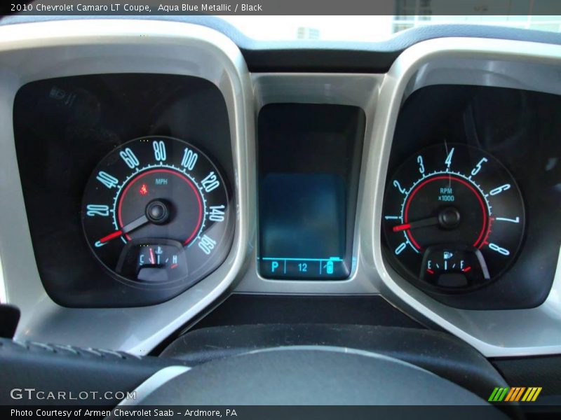 Aqua Blue Metallic / Black 2010 Chevrolet Camaro LT Coupe