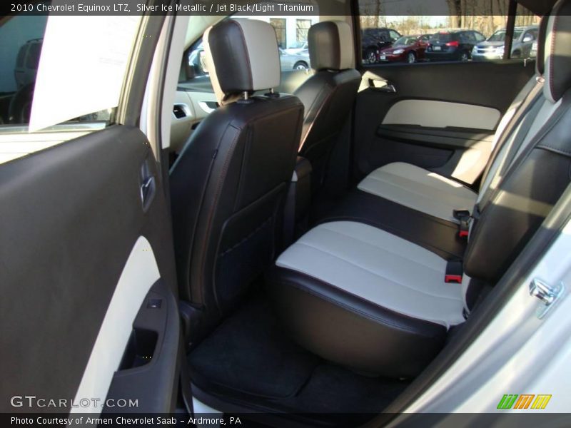 Silver Ice Metallic / Jet Black/Light Titanium 2010 Chevrolet Equinox LTZ