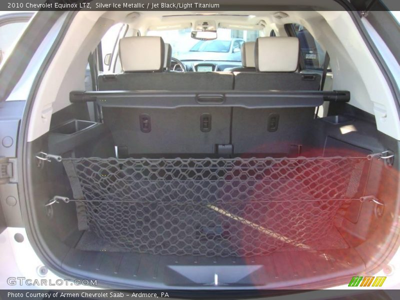 Silver Ice Metallic / Jet Black/Light Titanium 2010 Chevrolet Equinox LTZ