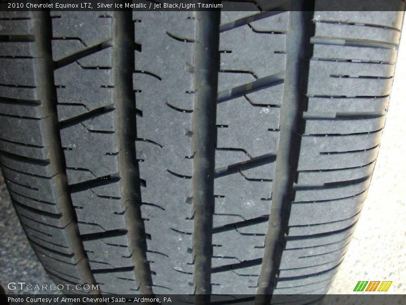 Silver Ice Metallic / Jet Black/Light Titanium 2010 Chevrolet Equinox LTZ