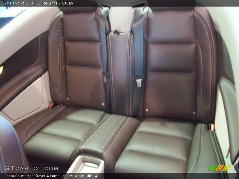 Ice White / CaCao 2010 Volvo C70 T5