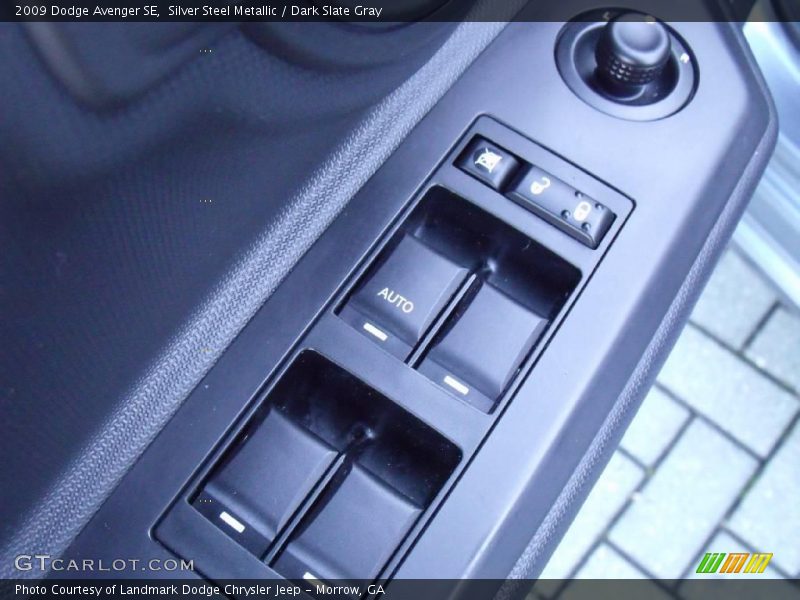 Silver Steel Metallic / Dark Slate Gray 2009 Dodge Avenger SE