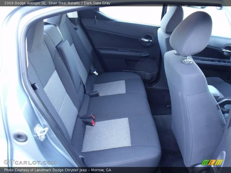 Silver Steel Metallic / Dark Slate Gray 2009 Dodge Avenger SE