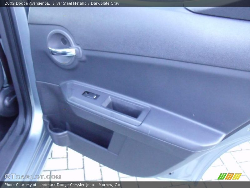 Silver Steel Metallic / Dark Slate Gray 2009 Dodge Avenger SE