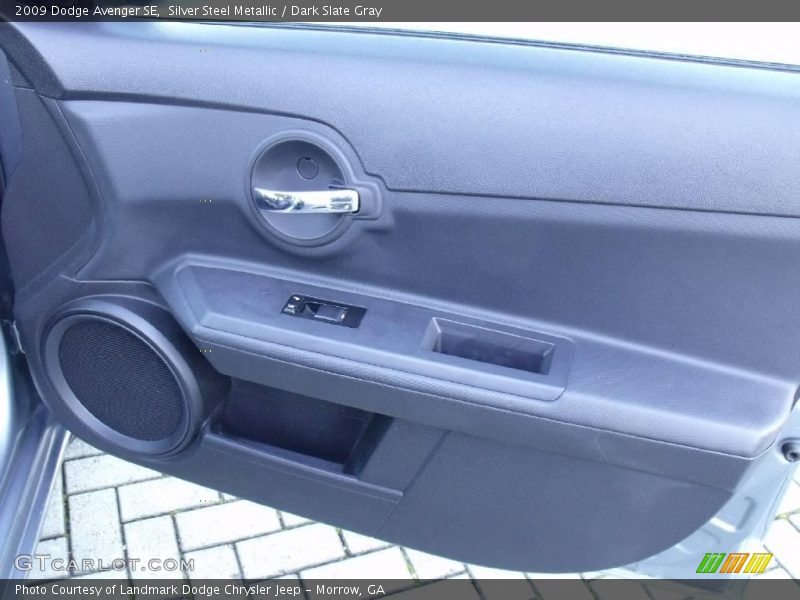 Silver Steel Metallic / Dark Slate Gray 2009 Dodge Avenger SE