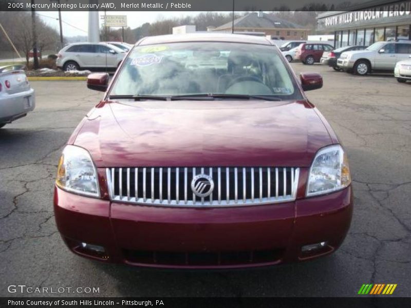 Merlot Metallic / Pebble 2005 Mercury Montego Luxury AWD