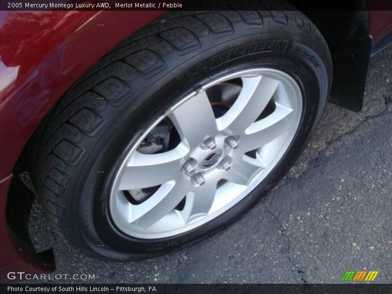 Merlot Metallic / Pebble 2005 Mercury Montego Luxury AWD