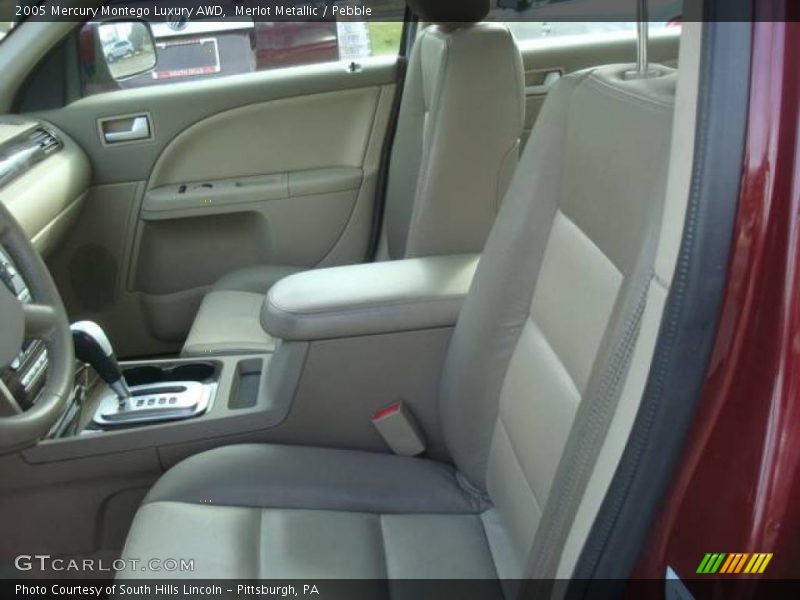 Merlot Metallic / Pebble 2005 Mercury Montego Luxury AWD