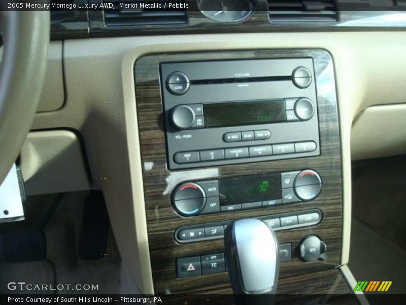 Merlot Metallic / Pebble 2005 Mercury Montego Luxury AWD