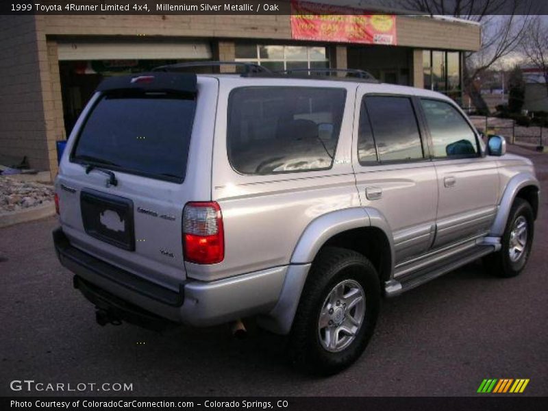 Millennium Silver Metallic / Oak 1999 Toyota 4Runner Limited 4x4