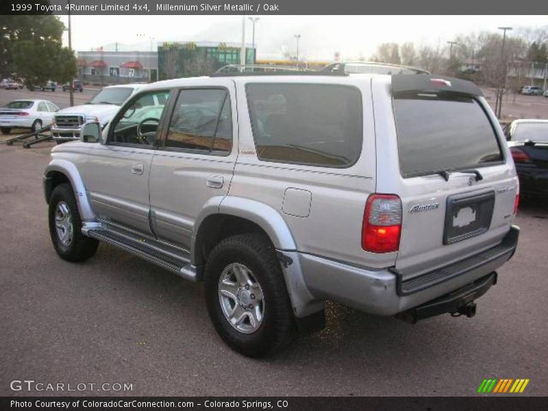 Millennium Silver Metallic / Oak 1999 Toyota 4Runner Limited 4x4
