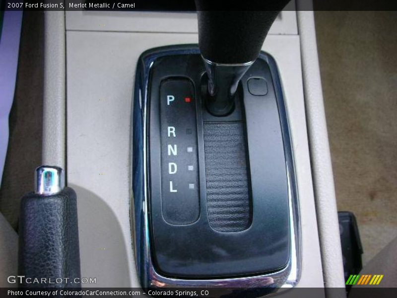 Merlot Metallic / Camel 2007 Ford Fusion S