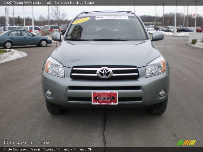 Everglade Metallic / Taupe 2007 Toyota RAV4 Limited 4WD