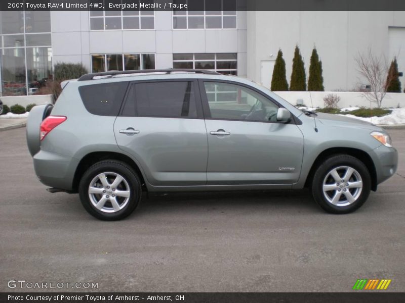 Everglade Metallic / Taupe 2007 Toyota RAV4 Limited 4WD