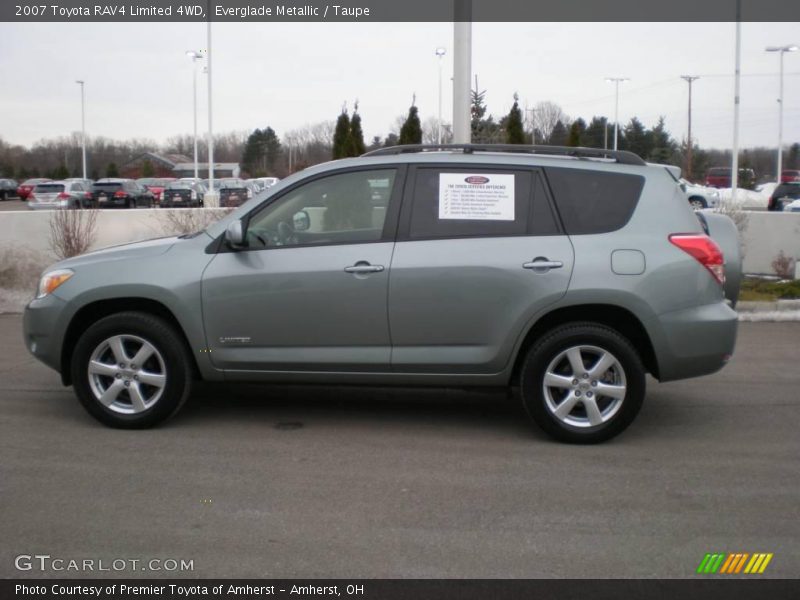 Everglade Metallic / Taupe 2007 Toyota RAV4 Limited 4WD