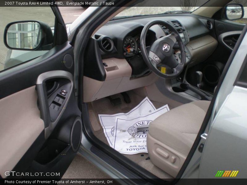 Everglade Metallic / Taupe 2007 Toyota RAV4 Limited 4WD