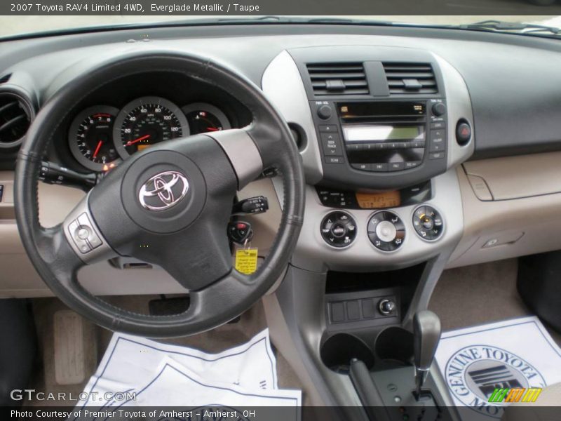 Everglade Metallic / Taupe 2007 Toyota RAV4 Limited 4WD