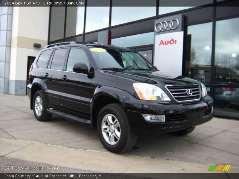 Black Onyx / Dark Gray 2004 Lexus GX 470